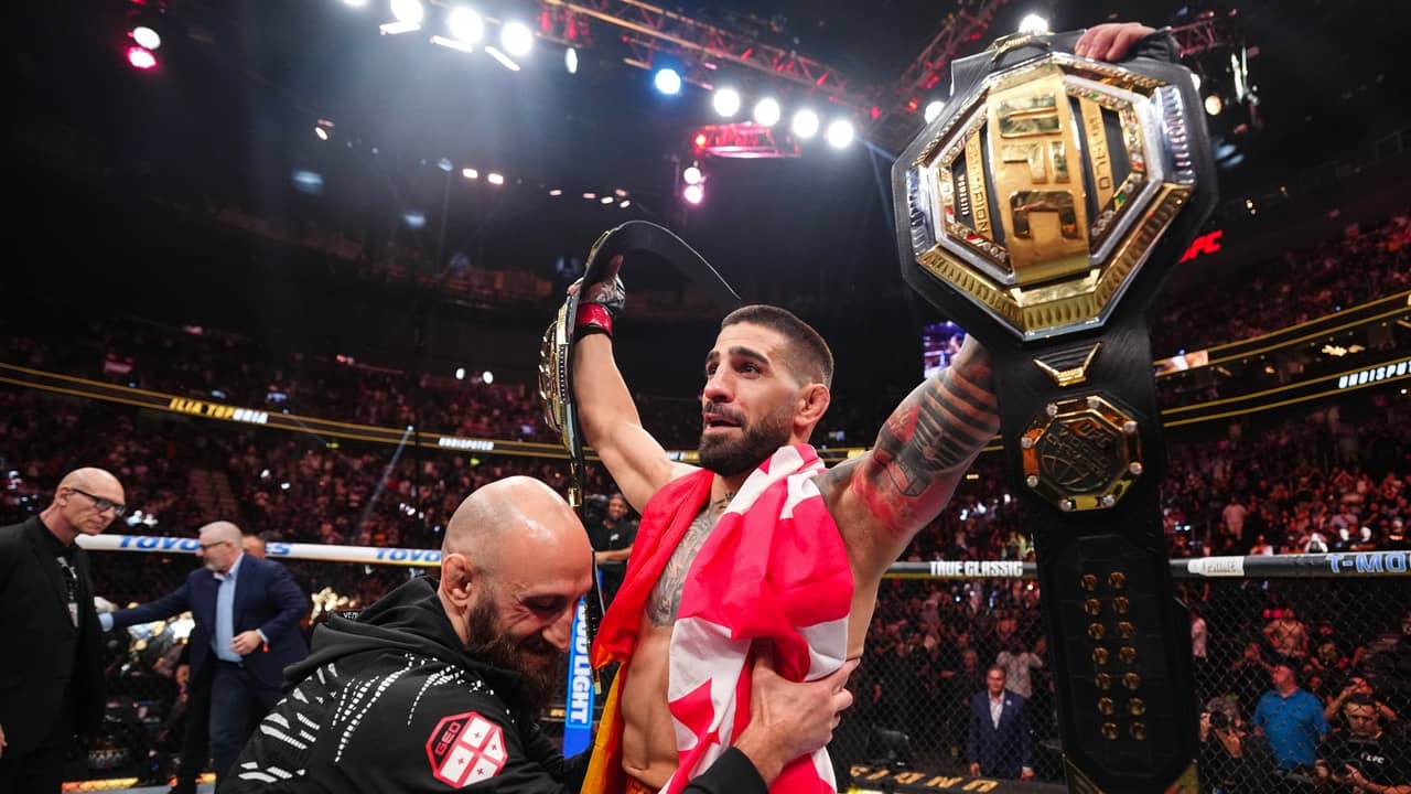 Ilia Topuria Double Champ