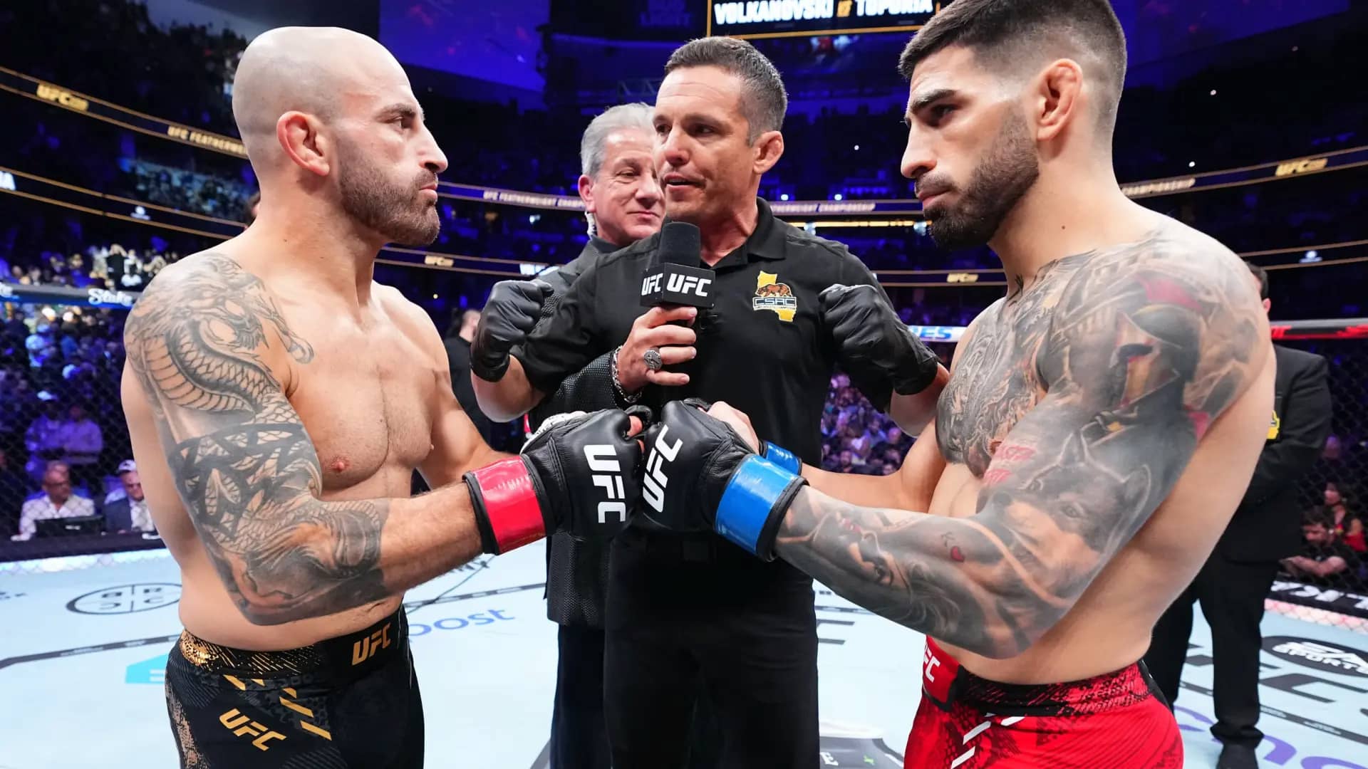 Ilia Topuria vs Volk